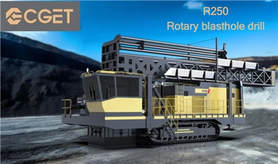 Obrotowe wiertło strzałowe CGET R250 200-220mm